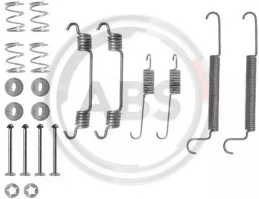 Монтажний к-кт гальм. колодок OPEL ASTRA, COMBO, ZAFIRA (вир-во ABS)