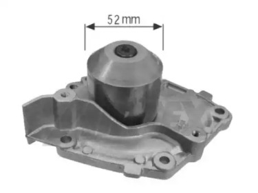 AIRTEX RENAULT помпа води Laguna,Megane II 1.9dCI 03-,Nissan