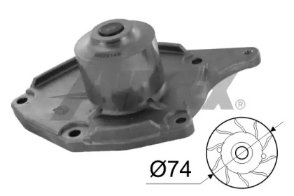 AIRTEX RENAULT помпа води Qashqai,Kubistar,Kangoo,Logan 1.5dCi