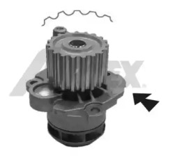 AIRTEX VW помпа води Audi,Golf,Passat,Skoda Octavia,Touran,T5 1.9TDI