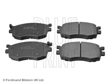 BLUE PRINT HYUNDAI колодки гальмів.передн. Kia Rio 05-, Accent 06-