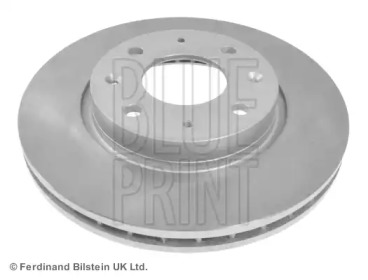 Диск гальмівний передній Hyundai, KIA (вир-во Blue Print)