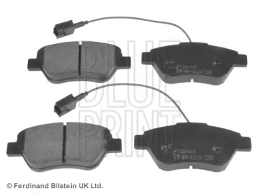 BLUE PRINT CITROEN гальмів.колодки передн.Nemo,Fiat Fiorino,Peugeot 07-