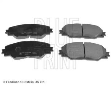 BLUE PRINT TOYOTA гальмівні колодки передн.Rav 4 III,IV 06-,Auris 10-