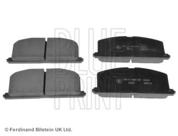 BLUE PRINT TOYOTA гальмівні колодки перед.Carina II, Corolla, Camry, Corona 1,3-2