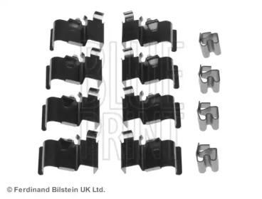 BLUE PRINT TOYOTA установчий к-кт. гальм. колодок Prado 150