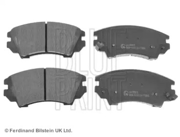 BLUE PRINT OPEL гальмівні колод. передн.(141.9mm) Astra J/K,Insignia 08-