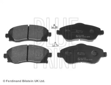 BLUE PRINT OPEL гальмівні колодки передн.Corsa C 1,0-1,8 00-