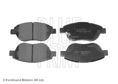 BLUE PRINT гальмівні колодки передн.Opel Corsa D,  PEUGEOT 1.6Hdi 09-