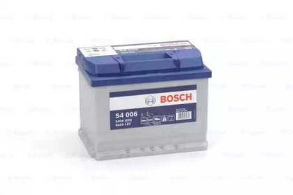 BOSCH S4 Акумулятор 12В/ 60А-год./540А, 242*175*190, 14.28кг, (виводи +-)