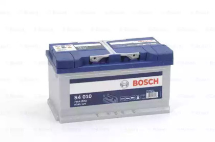 BOSCH S4 Акумулятор 12В / 80А-год / 740A / 315*175*175 / 18,79кг (виводи -+) низька