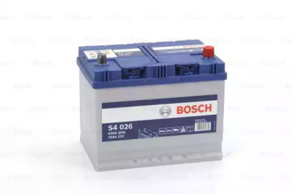 BOSCH S4 ASIA Акумулятор 12В / 70А-год / 630A / 260*173*225 / 16,24кг (виводи -+)