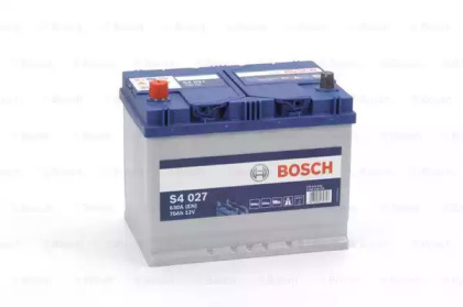 BOSCH S4 ASIA Акумулятор 12В/ 70А-год./630А, 260*173*225, 16.24г, (виводи +-)