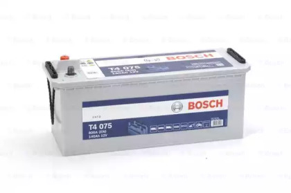 BOSCH T4 Акумулятор 12В/ 140А-год./800А, 513*188*223, 35.76кг, (виводи 3) (без нижньої планки під кріплення)