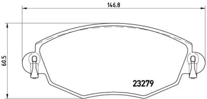 Гальмівні колодки MONDEO III (B5Y), 10