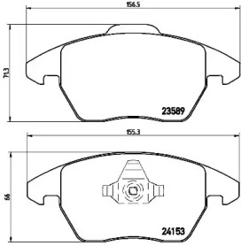 Гальмівні колодки 208 I (CA_, CC_), 03