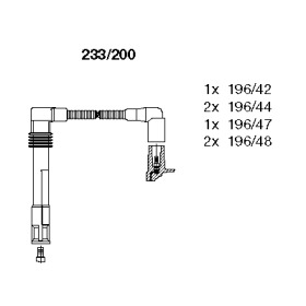 К-кт проводiв Bremi AUDI/SKODA/VW A6/Superb/Passat \2,4-2,8 \94-08