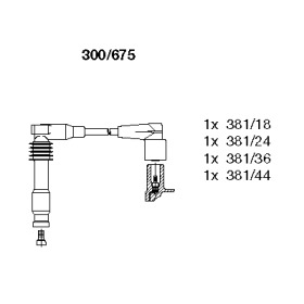 К-кт проводiв Bremi CHEVROLET/OPEL Vectra/Astra \1,8-2,2 \92-02