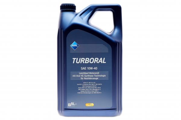 Олива моторна Turboral SAE 10W40 (5 Liter)