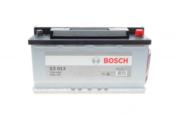 BOSCH S3 Акумулятор 12В/ 90А-год./720А, 353*175*190, 20.43кг, (виводи -+)