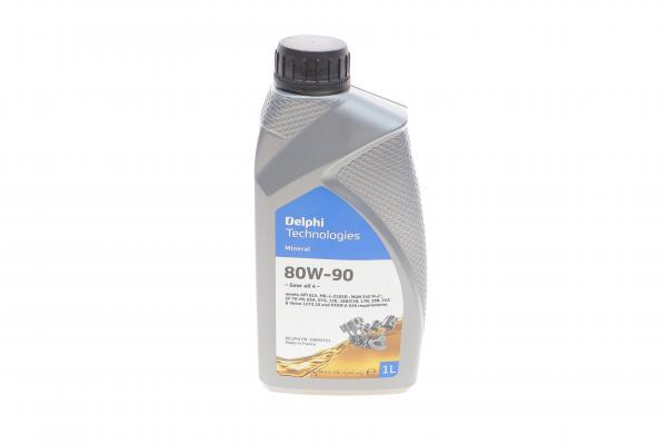 DELPHI 1L (Made in France!) Gear Oil 80W-90  масло трансм. мінерал. API GL-4