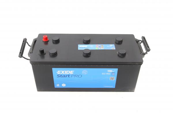 Акумулятор 190Ah-12v Exide Start PRO (513х223х223),полярність зворотна (3),EN1100