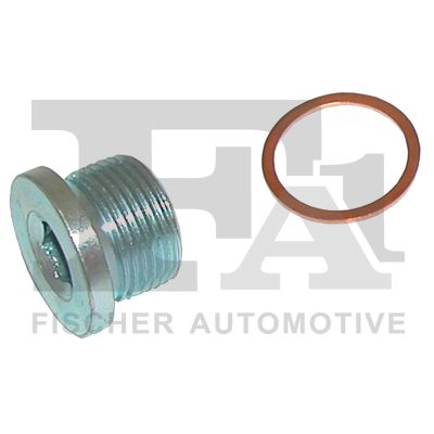 FISCHER К-т пробка піддону з шайбою FIAT,VW M22X1,5 L=14mm