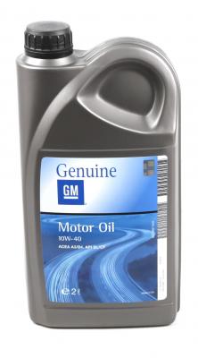 Олива моторна напівсинтетична General Motors \Motor Oil 10W-40\, 2л