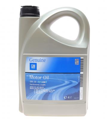 Олива моторна Dexos2 Longlife SAE 5W30 (4 Liter)