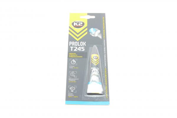 Клей (фіксатор) різьбових з'єднань /K2 BOND PROLOK W243 MEDIUM STRENGTH 6ML