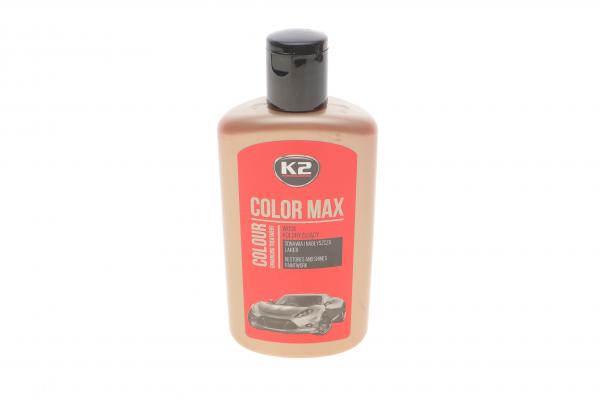 Поліроль восковий для кузова відтіняючий червоний/K2 COLOR MAX RED 250ML