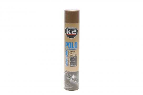 Поліроль для торпедо \кава\ / K2 PERFECT POLO COCKPIT SPRAY 750ML COFFEE