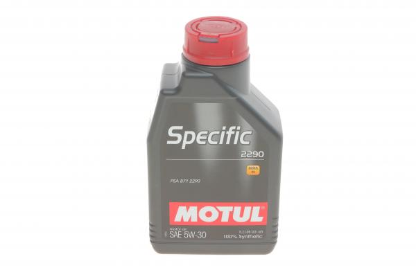 MOTUL 1л Specific 2290 5W-30 Олива синтетична C2, PSA B71 2290