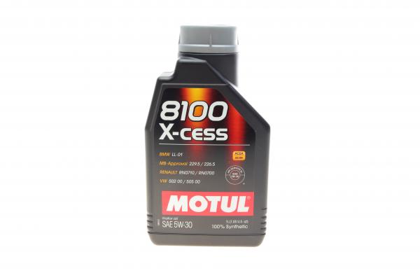 Олива MOTUL 8100 X-CESS 5W-30 1L