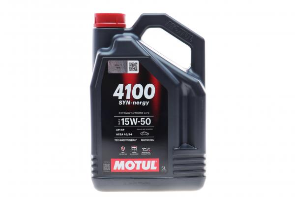 Олива моторна Technosynthese д/авто MOTUL 4100 Syn-nergy 15W50 5L