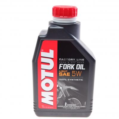 Олива вилочна 100% синтетична MOTUL Fork Oil Light FL 5W 1L