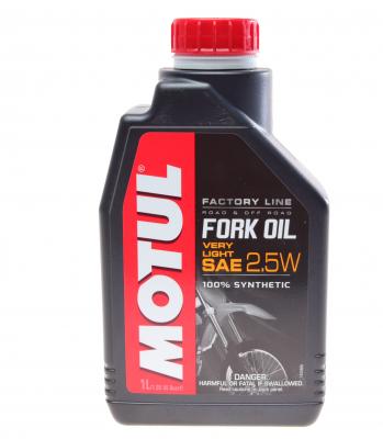 Олива вилочна 100% синтетична MOTUL Fork Oil Very Light FL 2,5W 1L