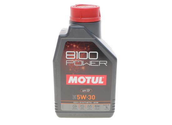 Олія моторна 100% синтетична естерова д/авто MOTUL 8100 Power 5W30 1L