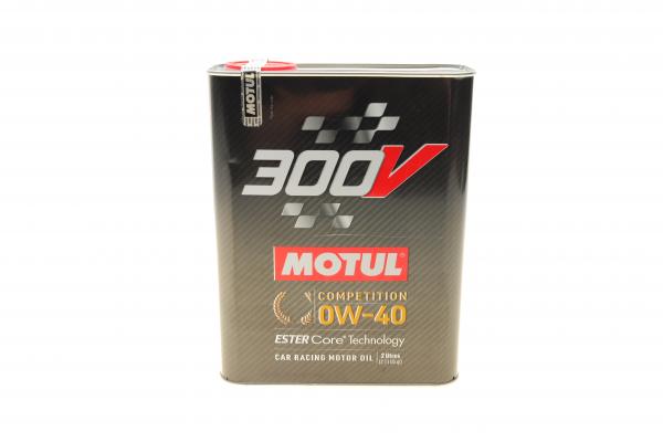 Олива моторна 100% синтетична естерова д/авто MOTUL 300V Competition 0W40 2L