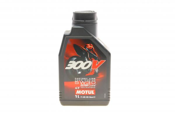 Олива MOTUL 4T 300V FL SAE 5W30 1L