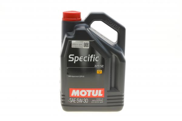 Олива моторна Motul Specific MB 229.52 5W-30, 5л.