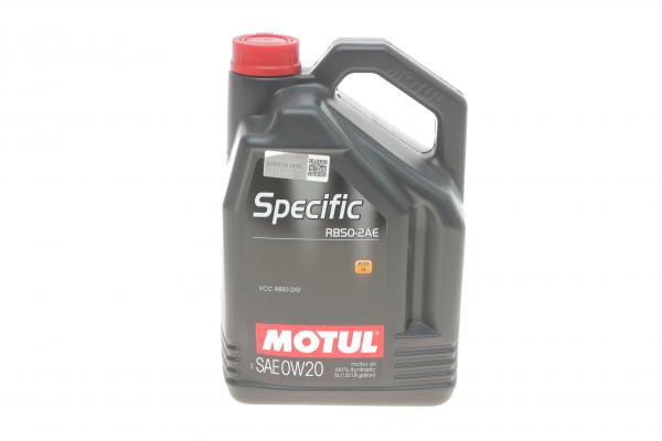 Олива MOTUL Specific RBS0-2AE SAE 0W20 5 L