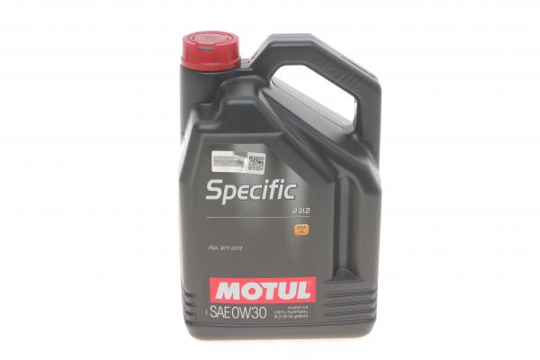 Олива MOTUL Specific 2312 SAE 0W30 5 L