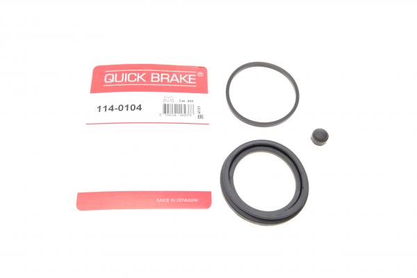 114-0104 Quick Brake Ремкомплект супорта (переднього) Nissan Juke 10- (d=57mm) (Nissin)