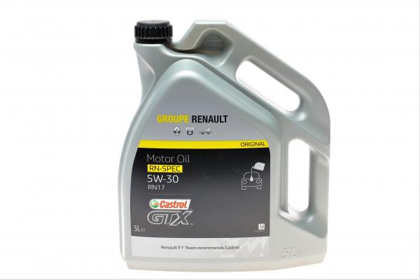 Олива моторна Renault Castrol GTX RN-Spec 5W-30 RN17, 5л