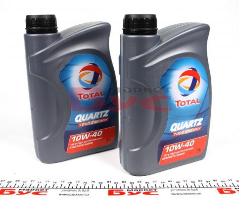 Олива моторна Quartz 7000 Energy 10W40 (1 Liter)