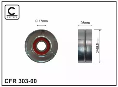 Ролік натяж.Mitsubischi,Nissan,Opel,Renault,Volvo