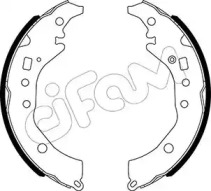 CIFAM TOYOTA щоки гальм. задні Yaris 11-, Verso 10-, IQ