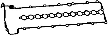 CORTECO прокладка клап. кришки E46 E39 E38 E60 330d 525d 550d  98-