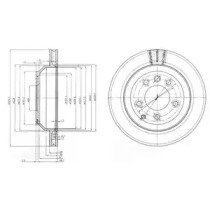 a_Диск гальмівний AUDI/PORSCHE/VW Q7/Cayenne/Touareg \R D=330mm \02-15